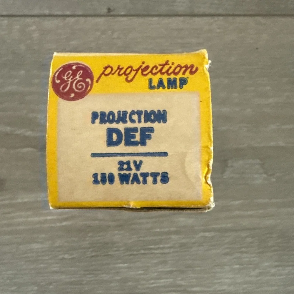 Vintage DEF 150W 21V Photo Stage Projection‎ Light Bulb